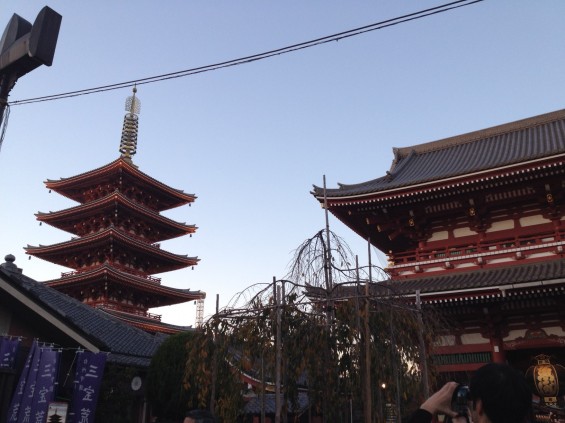 浅草寺04　宝蔵門と五重塔