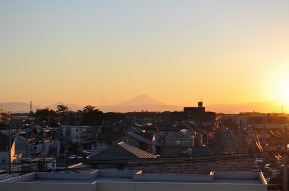 夕焼け富士山 20131129 DSC_0002