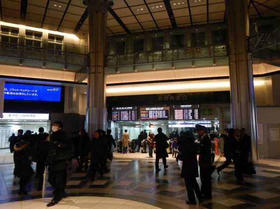 東京駅 丸の内 夜景 DSCN2562