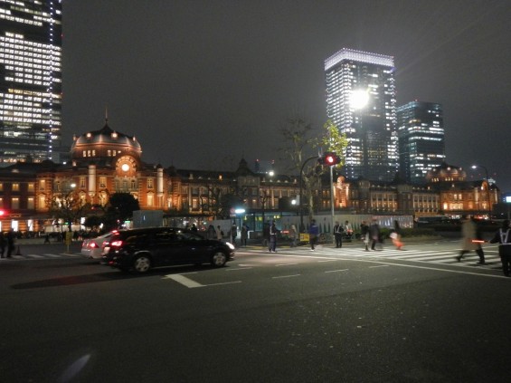 東京駅 丸の内 夜景 DSCN2570