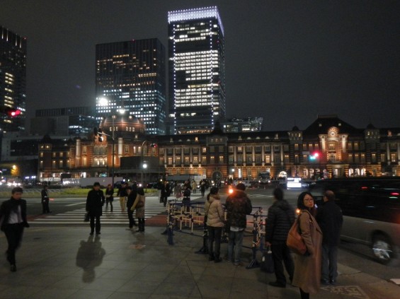 東京駅 丸の内 夜景 DSCN2586