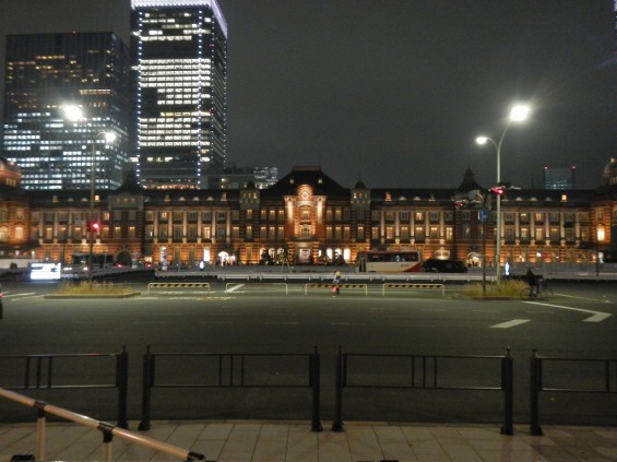 東京駅 丸の内 夜景 DSCN2591