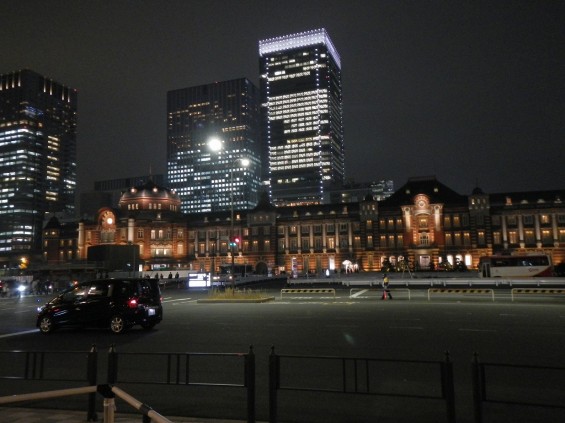 東京駅 丸の内 夜景 DSCN2592