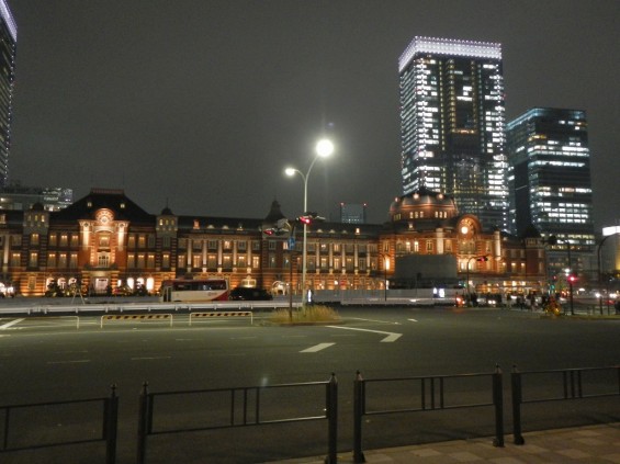 東京駅 丸の内 夜景 DSCN2593