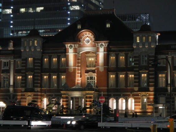 東京駅 丸の内 夜景 DSCN2596