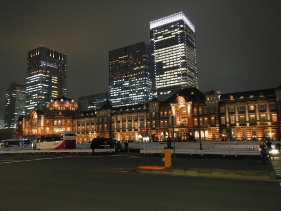 東京駅 丸の内 夜景 DSCN2597