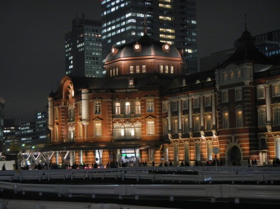 東京駅 丸の内 夜景 DSCN2599