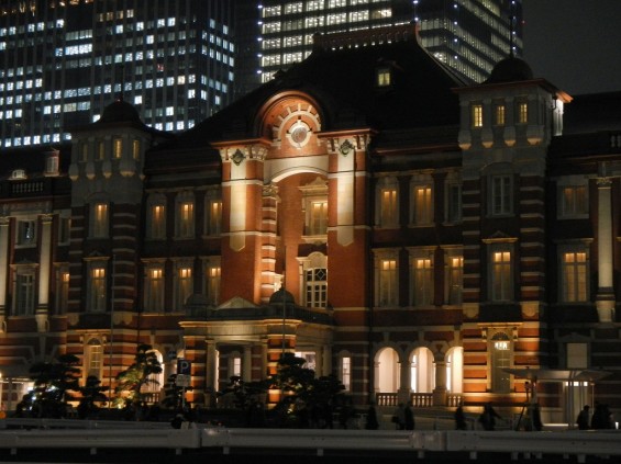 東京駅 丸の内 夜景 DSCN2600