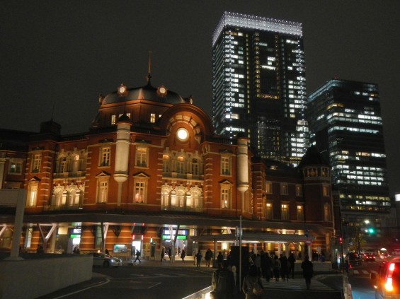 東京駅 丸の内 夜景 DSCN2602