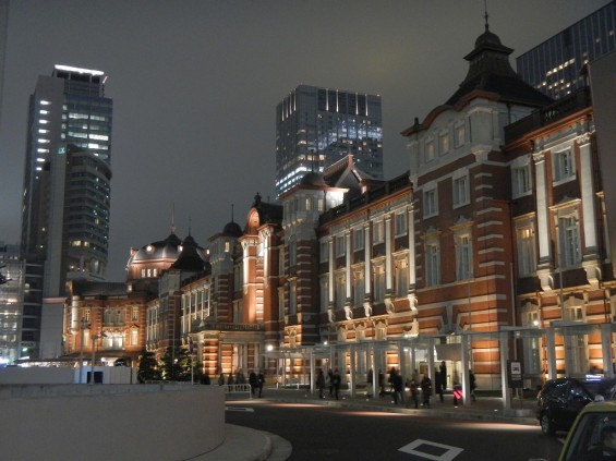 東京駅 丸の内 夜景 DSCN2604