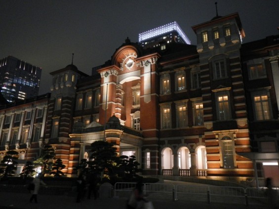 東京駅 丸の内 夜景 DSCN2609