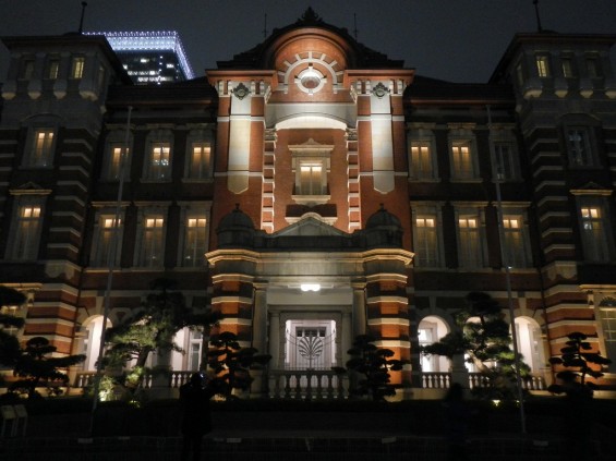 東京駅 丸の内 夜景 DSCN2610