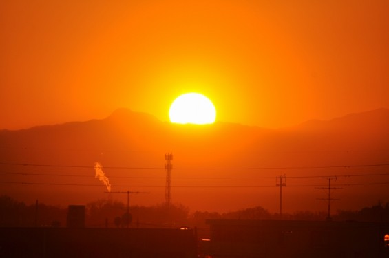 夕焼け富士山 20131214 DSC_0049