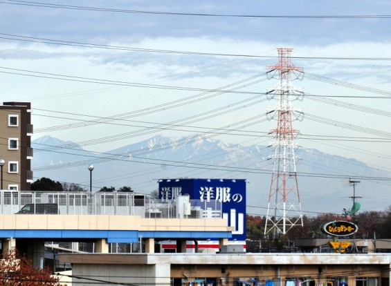 日光の女峰山と帝釈山 20131211　DSC_0009