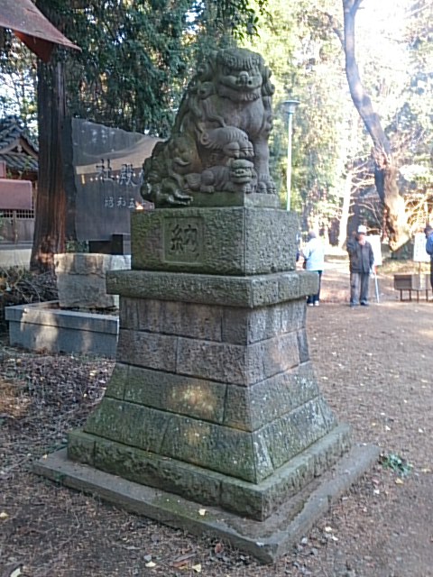 小針神社 初詣 狛犬 DSC_1574