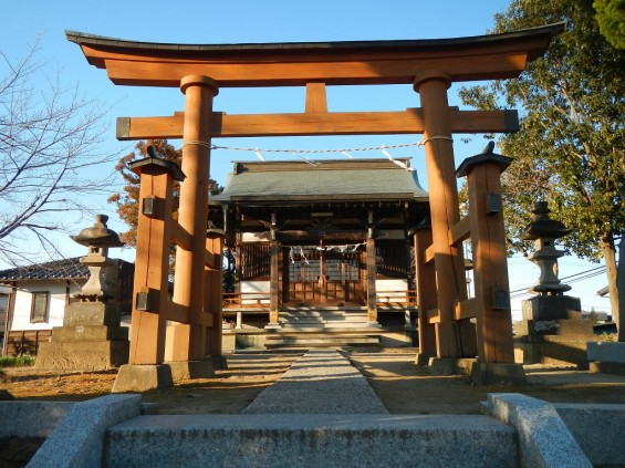 忍城水攻 石田堤 行田市 鷺栖神社 DSCN2862