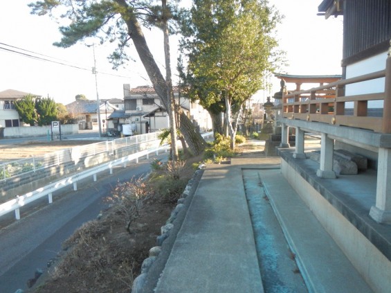 忍城水攻 石田堤 行田市 鷺栖神社 DSCN2867