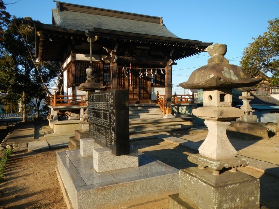 忍城水攻 石田堤 行田市 鷺栖神社 DSCN2868