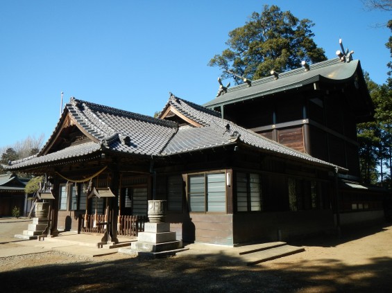 さいたま市西区の秋葉神社に行ってきました 拝殿と本殿 DSCN3315