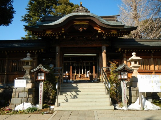 日光御成道　川口市鳩ヶ谷　鳩ヶ谷氷川神社 DSCN3586