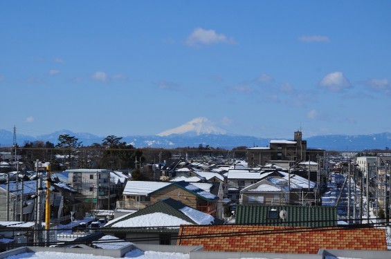 20140216　埼玉県上尾からの富士山DSC_0004