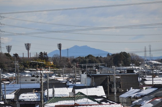 20140216　埼玉県上尾からの筑波山DSC_0014