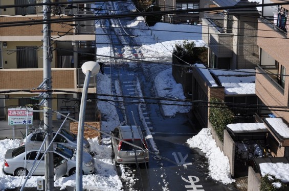 20140216　埼玉県上尾後の道路の様子DSC_0031