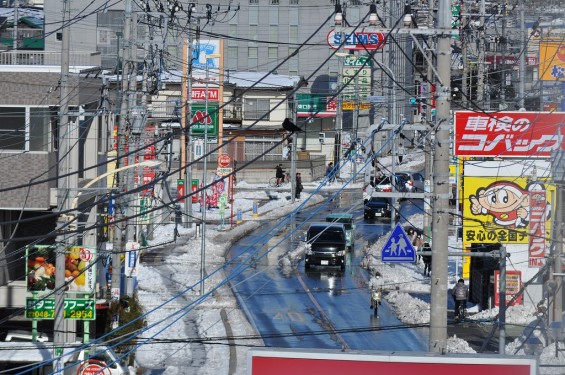 20140216　埼玉県上尾後の道路の様子DSC_0033