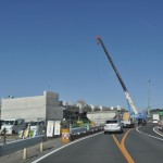 20140126　圏央道進捗状況　桶川市　桶川加納IC、桶川高校入口交差点付近 DSC_0047