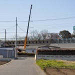 20140126　圏央道進捗状況　桶川市　桶川加納IC、桶川高校入口交差点付近 DSC_0141