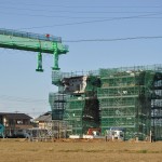 20140126　圏央道進捗状況　桶川市　桶川加納IC、桶川高校入口交差点付近 DSC_0147