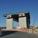 20140126　圏央道進捗状況　桶川市　桶川加納IC、桶川高校入口交差点付近 DSC_0161