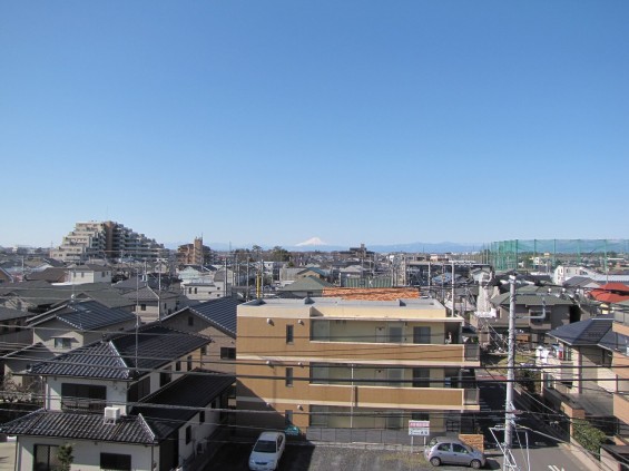 20140311　埼玉県上尾からの富士山と奥秩父と武甲山と筑波山 IMG_0226