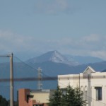 20140321 春分の日、お彼岸の富士山と筑波山、夕焼け IMG_0240