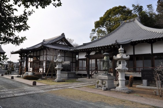 20140331 埼玉県伊奈町羽貫 西蔵院 桜満開 本堂と護摩堂DSC_0061