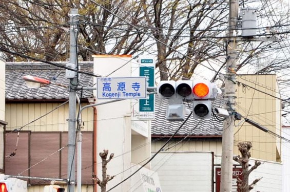 20140404　埼玉県行田市佐間　高源寺の桜が満開　高源寺交差点DSC_0339-