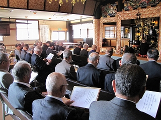 20140411 平成26年度　上尾市仏教会顧問会総会　十連寺で開催220140411 平成26年度　上尾市仏教会顧問会総会　十連寺で開催IMG_0308