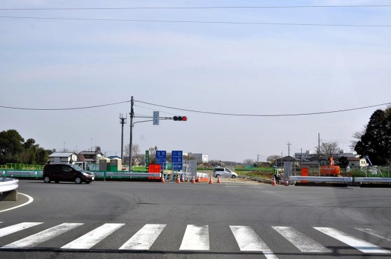 20140401　圏央道・上尾道路進捗状況　桶川北本IC周辺　川田谷（狐塚）交差点+DSC_0234