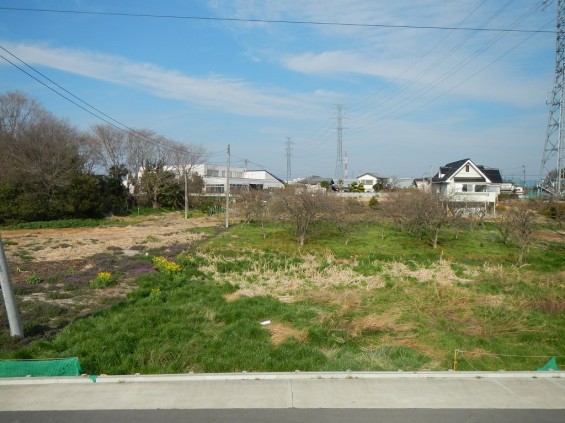 20140418　圏央道進捗状況　桶川市上日出谷　圏央道を跨ぐ陸橋周辺DSCN3948