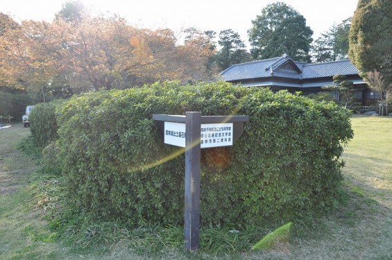 群馬県館林市　館林城跡　館林城出土墓石群DSC_0117