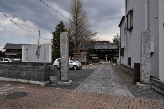 20140404　埼玉県行田市佐間　高源寺の桜が満開DSC_0364