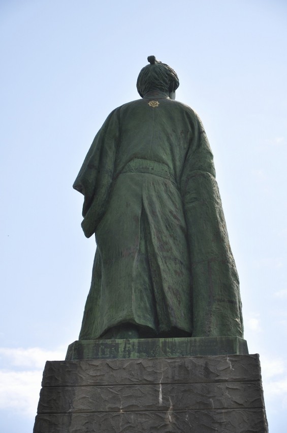 20140501 高知 土佐 桂浜 坂本竜馬像 大接近DSC_0348