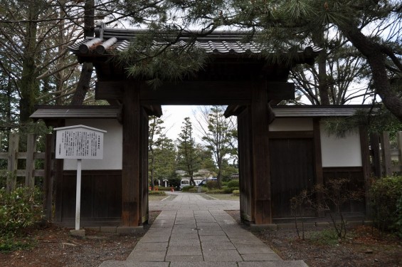 埼玉県行田市　忍城 伝進修館表門DSC_0378