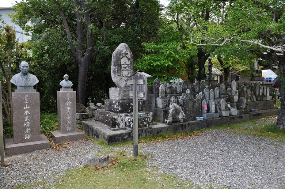 長宗我部信親（元親の長子）のお墓参りに雪蹊寺にDSC_0473