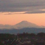 20140521 雨上がりの夕焼け 富士山 DSC_1907
