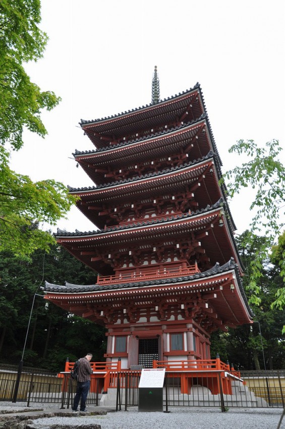 五台山 竹林寺 竹林寺 五重塔DSC_0233