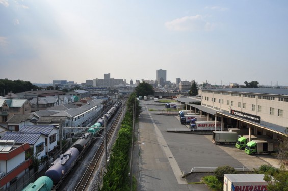 バリュープラザ屋上より上尾駅方向 DSC_0075..