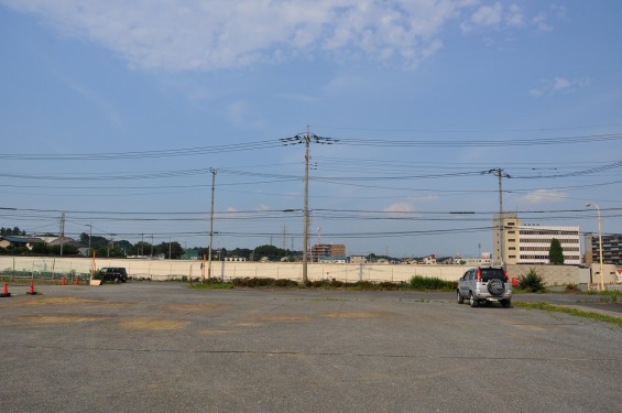 （仮称）イオンモール上尾予定地 20140620の様子 バリュープラザ駐車場より DSC_0067