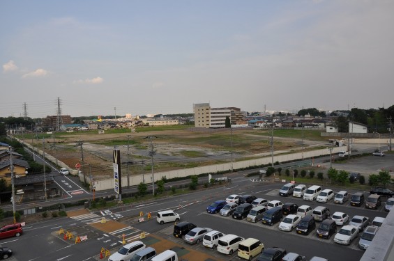 （仮称）イオンモール上尾予定地 20140620の様子 バリュープラザ屋上より DSC_0079