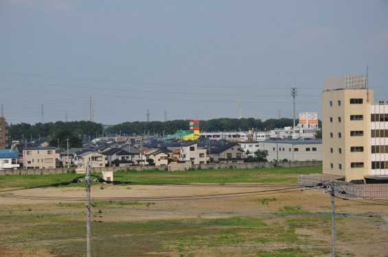 （仮称）イオンモール上尾予定地 20140620の様子 バリュープラザ屋上より DSC_0071